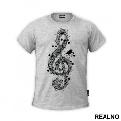 Music Is Nature - Muzika - Majica