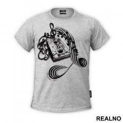 Cassette Tape - Muzika - Majica