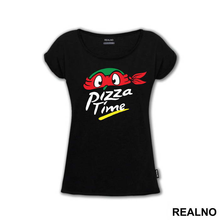 Pizza Time - Raphael - Nindža Kornjače - Majica