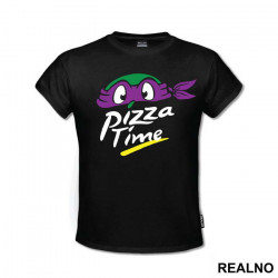 Pizza Time - Donatelo - Nindža Kornjače - Majica Pizza Time - Donatelo - Nindža Kornjače - Majica