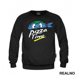 Pizza Time - Leonardo - Nindža Kornjače - Duks Pizza Time - Leonardo - Nindža Kornjače - Duks