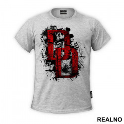 Black And Red Splatter - Daredevil - Majica
