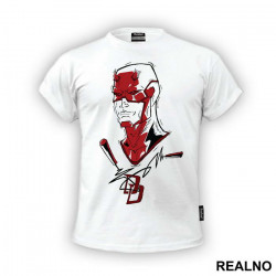 Drawing - Daredevil - Majica