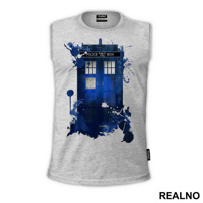 Blue Stains - Doctor Who - DW - Majica