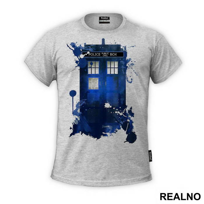 Blue Stains - Doctor Who - DW - Majica