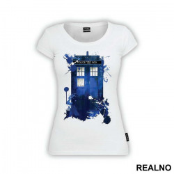 Blue Stains - Doctor Who - DW - Majica