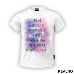 I Am And Always Will Be Optimist - Doctor Who - DW - Majica