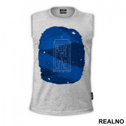 All Of Time And Space Blue - Doctor Who - DW - Majica