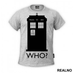 Who? - Doctor Who - DW - Majica