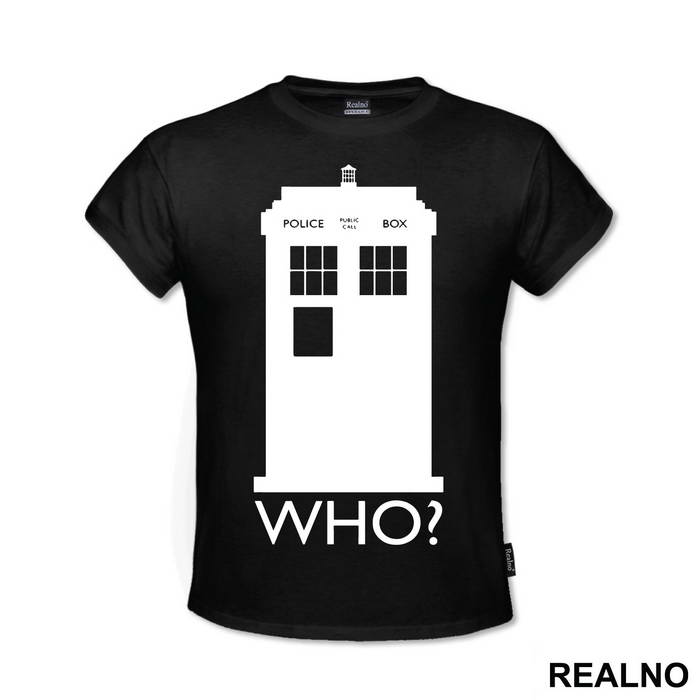 Who? - Doctor Who - DW - Majica