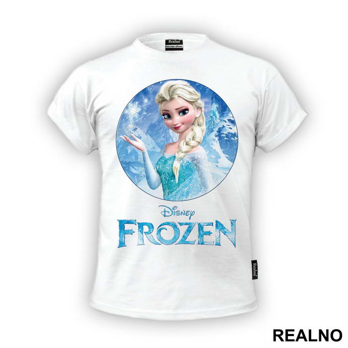 Elsa U Krugu - Zaleđeno kraljevstvo - Frozen - Majica