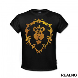 Alliance Golden Logo Solo - World of Warcraft - Majica