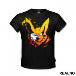 Fox Half Mask - Naruto - Majica