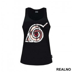 Kakashi Eye Hidden Leaf Symbol - Naruto - Majica