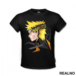 Polygonal Portrait - Naruto - Majica