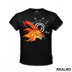 Nine Tailed Fox With The Seal Symbol - Naruto - Majica