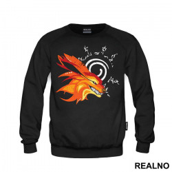 Nine Tailed Fox With The Seal Symbol - Naruto - Duks