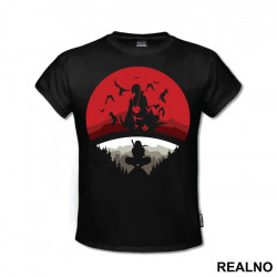 Itachi Inside Uchiha Clan Logo - Naruto - Majica