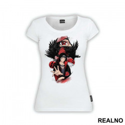 Itachi Sharingan And Crows - Naruto - Majica