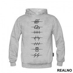 All Akatsuki Village Crossed Symbols - Naruto - Duks