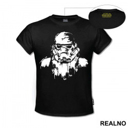 Stormtrooper Portrait Splash - Star Wars - Majica