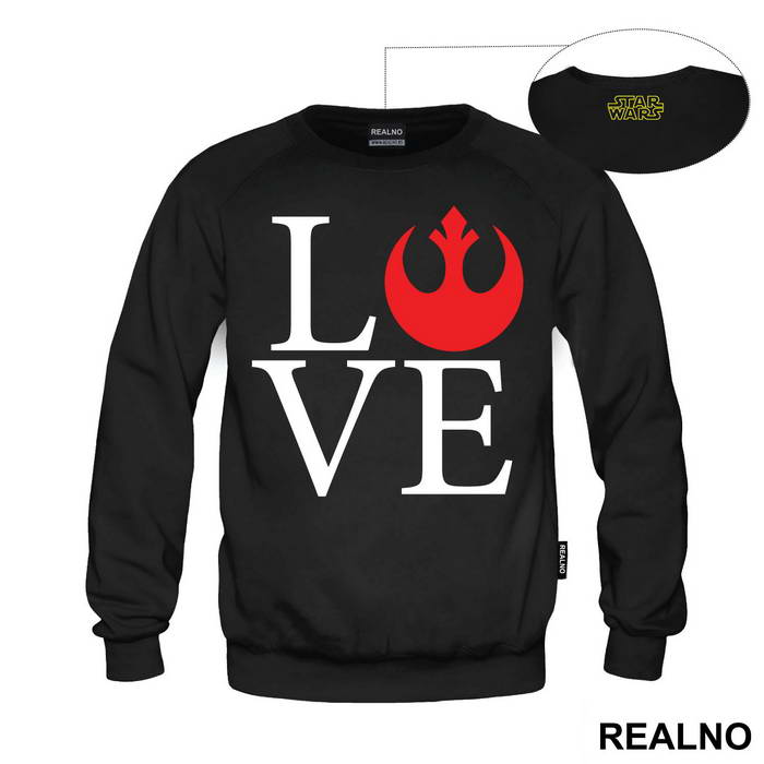 Love - Rebel Alliance - Star Wars - Duks