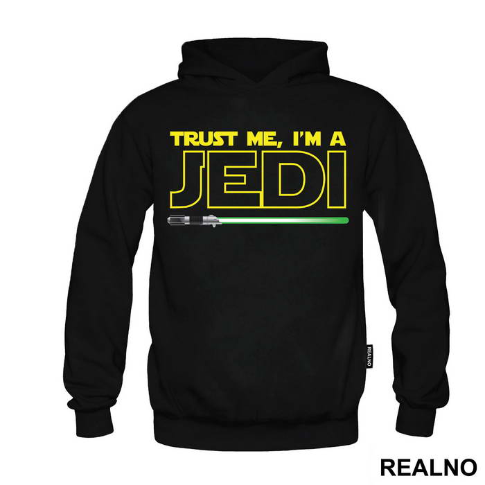 Trust Me I'm A Jedi - Green Light Saber - Star Wars - Duks