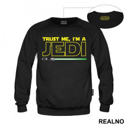 Trust Me I'm A Jedi - Green Light Saber - Star Wars - Duks