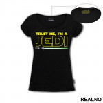 Trust Me I'm A Jedi - Green Light Saber - Star Wars - Majica