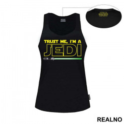 Trust Me I'm A Jedi - Green Light Saber - Star Wars - Majica