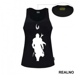 Walking Silhouette - Mandalorian - Star Wars - Majica