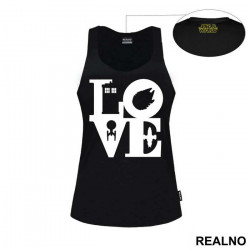 Love - Dr Who - SW - Star Trek - Mandalorian - Star Wars - Majica Love - Dr Who - SW - Star Trek - Mandalorian - Star Wars - Majica