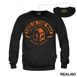 The Bounty Hunter - This Is The Way - Orange - Mandalorian - Star Wars - Duks