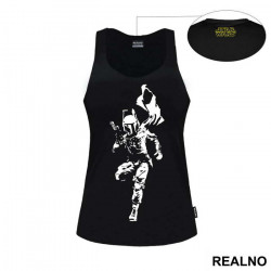 Boba Fett In Action - Star Wars - Majica