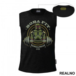 Boba Fit - Gym - Mandalorian - Star Wars - Majica Boba Fit - Gym - Mandalorian - Star Wars - Majica