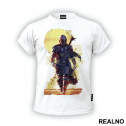 Bounty Hunter Walking Away - Mandalorian - Star Wars - Majica