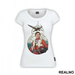 Rebel Pilot Standing Proud - Star Wars - Majica Rebel Pilot Standing Proud - Star Wars - Majica