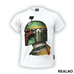Side Portrait - Boba Fett - Star Wars - Majica