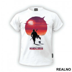 Sunset - Mandalorian - Star Wars - Majica