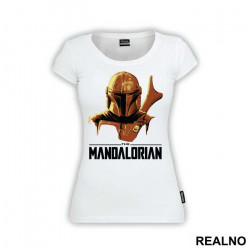 Front Portrait - Mandalorian - Star Wars - Majica