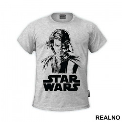 Half Anakin Skywalker Half Darth Vader - Star Wars - Majica