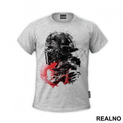 Kylo Ren Watercolor Portrait - Star Wars - Majica Kylo Ren Watercolor Portrait - Star Wars - Majica