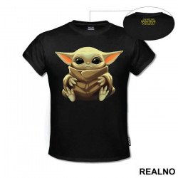 Baby Yoda Sitting - Yoda - Mandalorian - Star Wars - Majica Baby Yoda Sitting - Yoda - Mandalorian - Star Wars - Majica