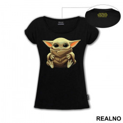 Baby Yoda Sitting - Yoda - Mandalorian - Star Wars - Majica Baby Yoda Sitting - Yoda - Mandalorian - Star Wars - Majica