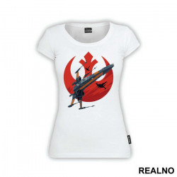 Starfighter In Action - Star Wars - Majica