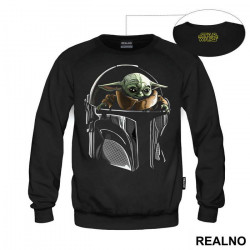 Inside Bounty Hunters Head - Baby Yoda - Mandalorian - Star Wars - Duks