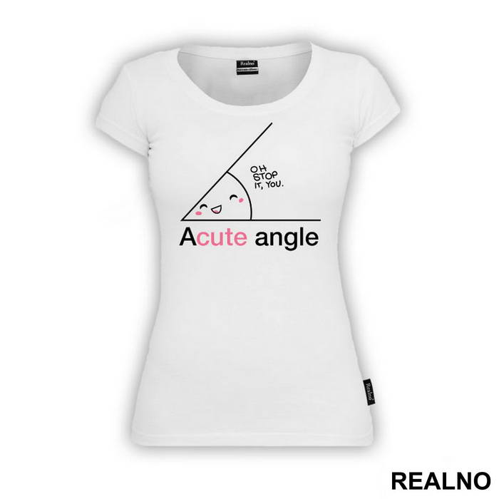 A Cute Angle - Geek - Majica