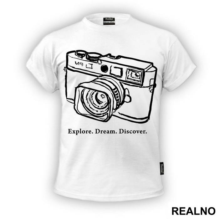 Explore. Dream. Discover. - Photography - Majica