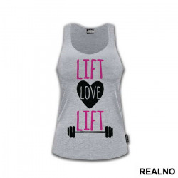 Live, Love, Lift - Trening - Majica Live, Love, Lift - Trening - Majica