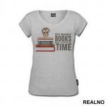 So Many Books, So Little Time - Geek - Majica